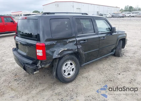 2008 Jeep Patriot Sport из США, поврежденный, VIN 1J8FT28W48D772388